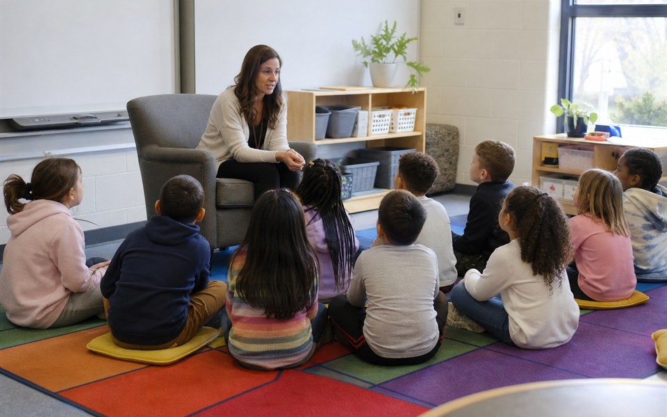 Morning meeting classroom circle